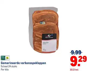 Makro Gemarineerde varkensspeklappen aanbieding