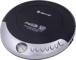 Amazon Denver Discman - Draagbare CD & MP3 speler - Anti shock - Inclusief oordopjes - DMP391 aanbieding