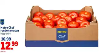 Makro Metro Chef ronde tomaten aanbieding