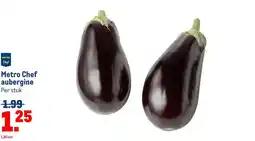 Makro Metro Chef aubergine aanbieding