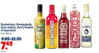 Makro Rocketshot, Monkeyballs, Zure mattie, Karl's Koekie of Apenshot aanbieding