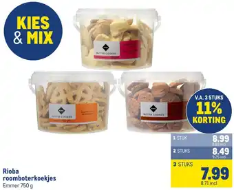 Makro Rioba roomboterkoekjes aanbieding