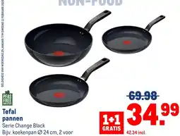 Makro Tefal pannen aanbieding