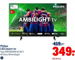 Makro Philips LED smart-tv aanbieding