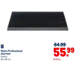 Makro Metro Professional deurmat aanbieding