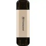 Bol.com Transcend JetFlash 930C TS256GJF930C USB-stick 256 GB USB 3.2 Gen 1 USB-C Goud aanbieding