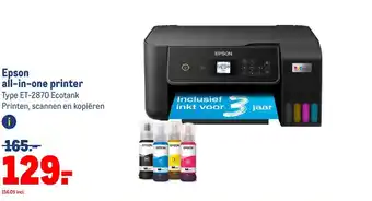 Makro Epson all in one printer aanbieding