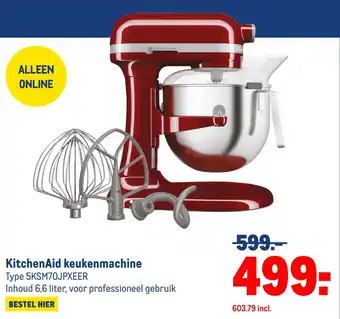 Makro KitchenAid keukenmachine aanbieding