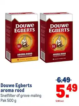 Makro Douwe Egberts aroma rood aanbieding