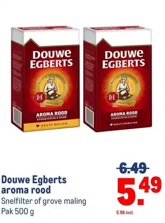 Makro Douwe Egberts aroma rood aanbieding