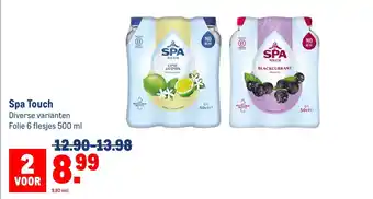 Makro Spa Touch aanbieding