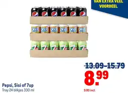 Makro Pepsi, Sisi of 7up aanbieding