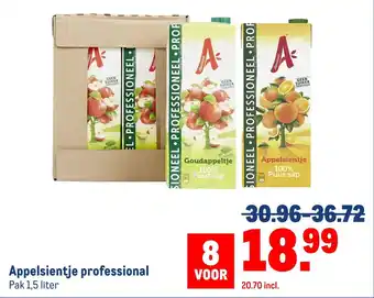 Makro Appelsientje professional aanbieding