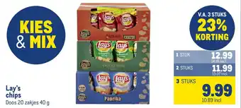 Makro Lay's chips aanbieding