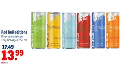 Makro Red Bull editions aanbieding