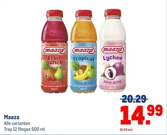 Makro Maaza aanbieding