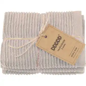 Albert Heijn DDDDD Vaatdoek taupe aanbieding