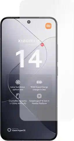 Coolblue Just In Case Tempered Glass Xiaomi 14 Screenprotector aanbieding