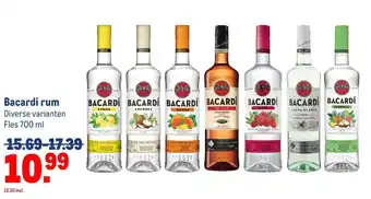 Makro Bacardi rum aanbieding