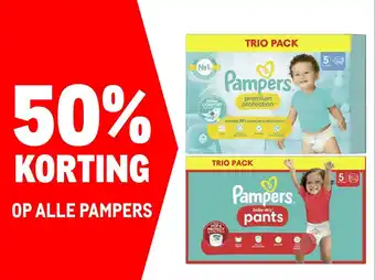 Makro Op alle pampers aanbieding