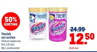 Makro Vanish oxi action aanbieding