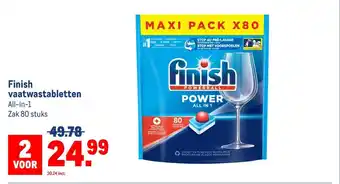 Makro Finish vaatwastabletten aanbieding