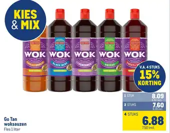 Makro Go Tan woksauzen aanbieding