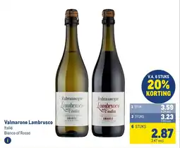 Makro Valmarone Lambrusco aanbieding