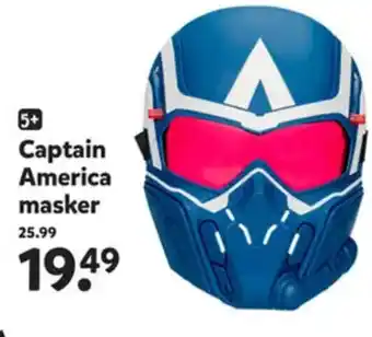 Intertoys Captain America masker aanbieding