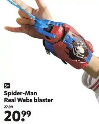 Intertoys Spider-Man Real Webs blaster aanbieding