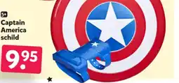 Intertoys Captain America schild aanbieding