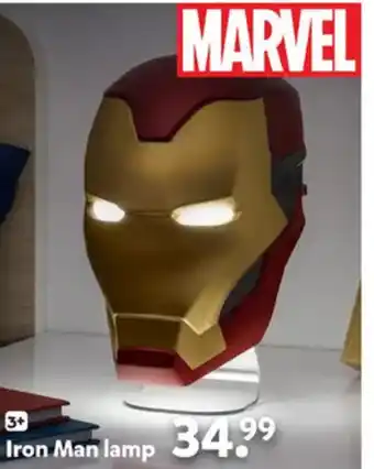 Intertoys Iron Man lamp aanbieding