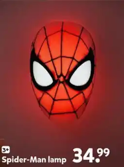 Intertoys Spider-Man lamp aanbieding