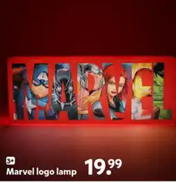 Intertoys Marvel logo lamp aanbieding