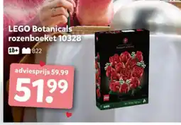 Intertoys LEGO Botanicals rozenboeket 10328 aanbieding