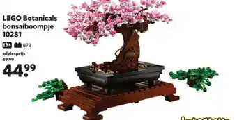 Intertoys LEGO Botanicals bonsaiboompje 10281 aanbieding