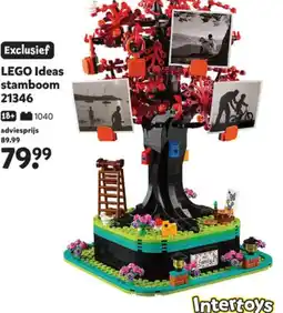 Intertoys LEGO Ideas stamboom 21346 aanbieding