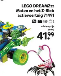 Intertoys LEGO DREAMZzz Mateo en het Z-Blob actievoertuig 71491 aanbieding