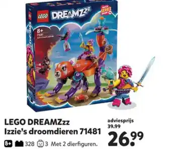 Intertoys LEGO DREAMZzz Izzie's droomdieren 71481 aanbieding