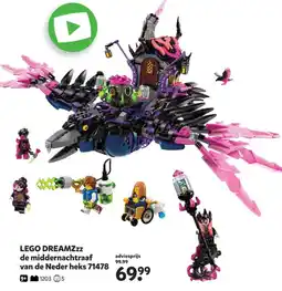 Intertoys LEGO DREAMZzz de middernachtraaf van de Neder heks 71478 aanbieding