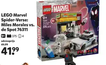 Intertoys LEGO Marvel Spider-Verse: Miles Morales vs. de Spot 76311 aanbieding