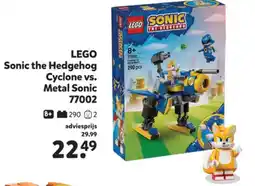 Intertoys LEGO Sonic the Hedgehog Cyclone vs. Metal Sonic 77002 aanbieding