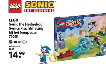 Intertoys LEGO Sonic the Hedgehog Sonics krachtmeting bij het kampvuur 77001 aanbieding