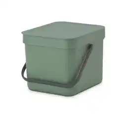 Bol.com Brabantia Sort & Go Prullenbak - 6 l - Fir Green aanbieding
