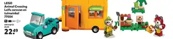 Intertoys LEGO Animal Crossing Leifs caravan en tuinwinkel 77054 aanbieding