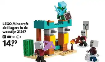 Intertoys LEGO Minecraft de Illagers in de woestijn 21267 aanbieding