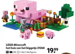 Intertoys LEGO Minecraft het huis van het biggetje 21268 aanbieding