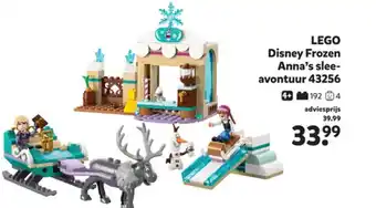 Intertoys LEGO Disney Frozen Anna's slee avontuur 43256 aanbieding