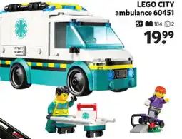 Intertoys LEGO CITY ambulance 60451 aanbieding