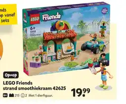 Intertoys LEGO Friends strand smoothiekraam 42625 aanbieding